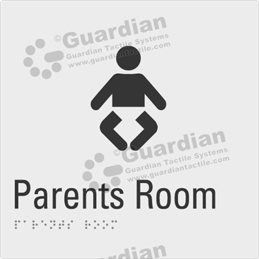 Product photo: Parents Room in Silver (180x180mm) [GBS-02PR-SV-NB]