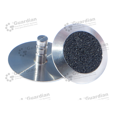 Product photo: 316 Warning Tactile with Black Carborundum (6x15mm stem) [GTS615-316BK]