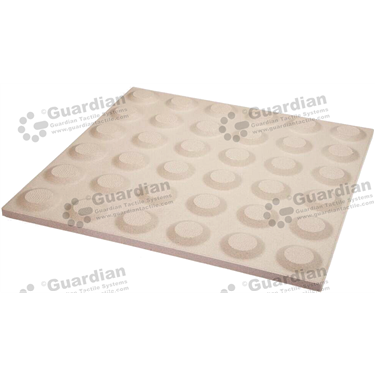 Product photo: Ceramic Warning Tactile (300x300mm) - Ivory [box of 11] [GTI-01CMW-3IV]