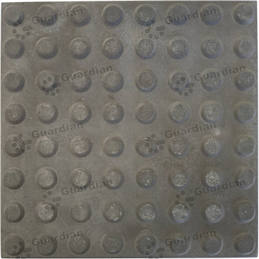 Product photo: Concrete Warning Tactile (400x400x40mm) - Smooth Charcoal [GTI-01CW-44SCH]