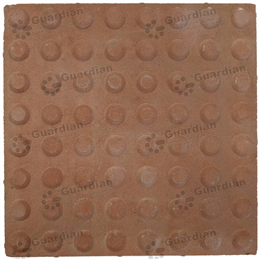 Product photo: Concrete Warning Tactile (400x400x60mm) - Smooth Red [GTI-01CW-46SRD]