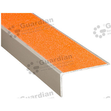 Product photo: Aluminium Minimalist in Silver (27x54mm) - Orange Carbide [GSN-02MS27-COG]