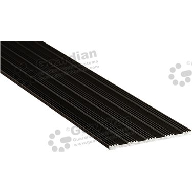 Aluminium Striped Strip in Black (3x50mm) [GSN-02STS-BK]